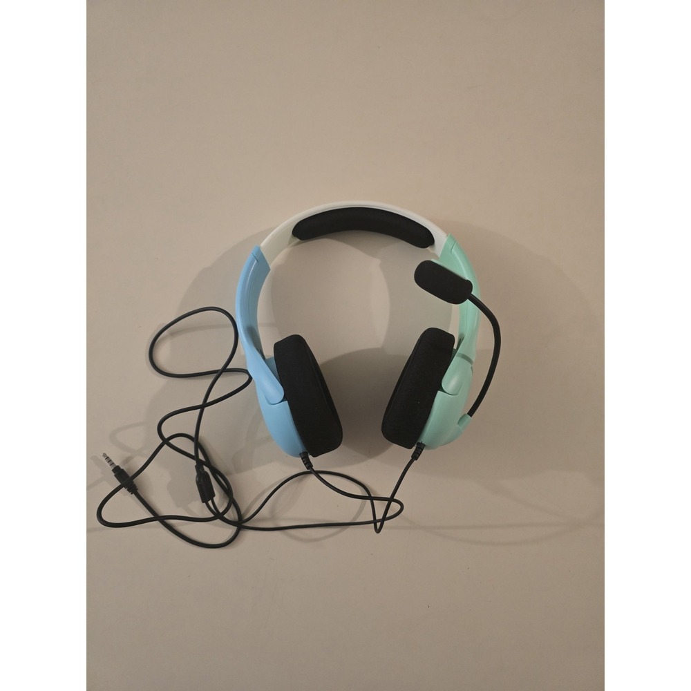 Nintendo Switch blue And Green Over The Ear Wired Headphones